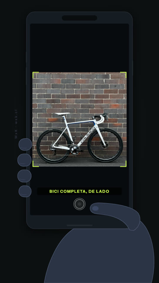 WxK — saca una foto de tu bici y descubre dónde bajar gramos por luca